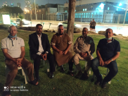 وفد من مدينة عكا في زيارة تضامنية لمقبرة الاسعاف بيافا 